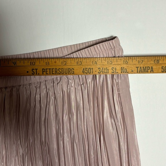Madeline Powder Rose Pink Maxi Pleated Women’s Skirt Sz 14 (EU 18) Victorian - Picture 10 of 11